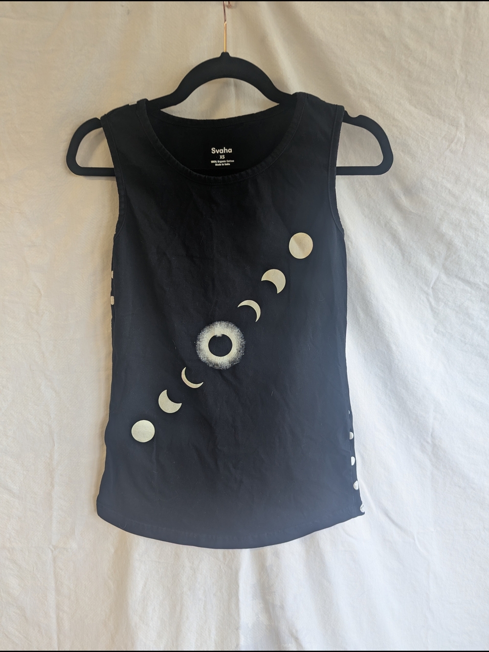 Svaha Black Moon-Phase Graphic Tank